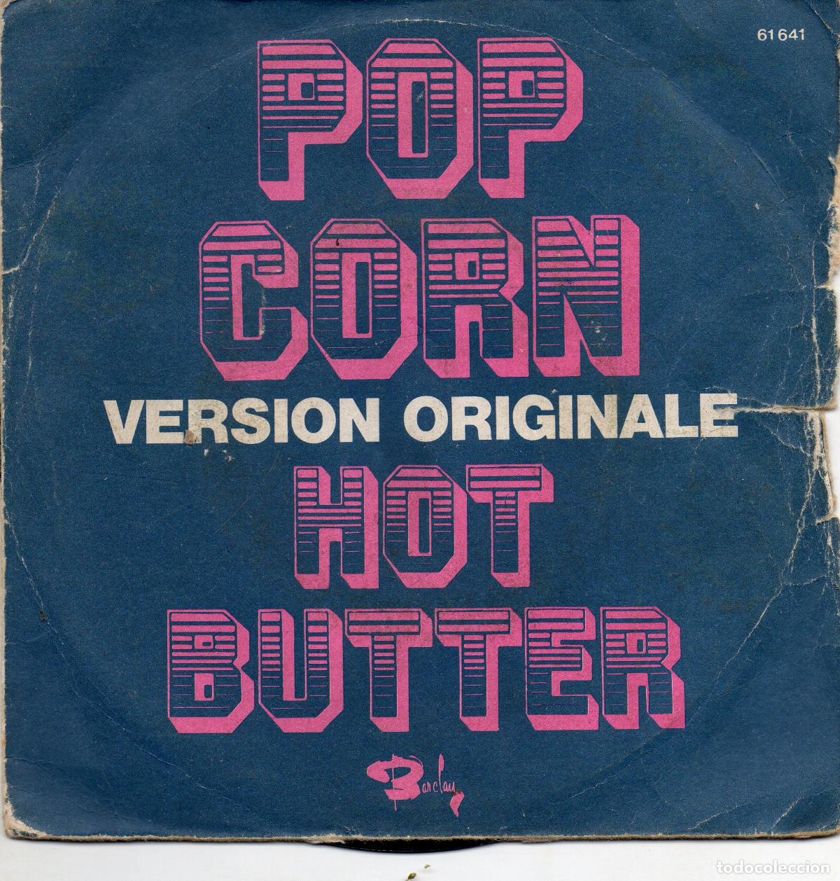 Discos de vinilo: POP CORN - VERSION ORIGINALE - SINGLE - 1972 - Foto 1