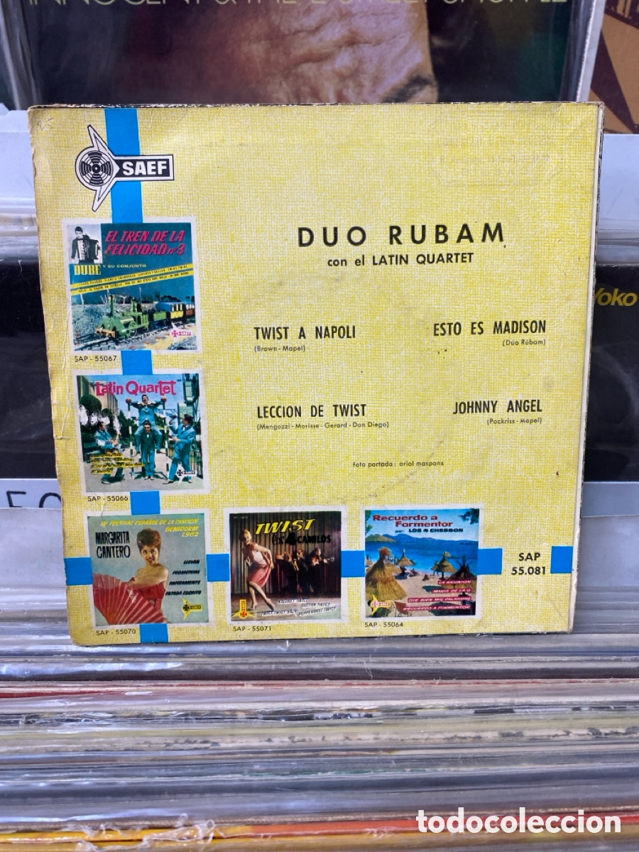 Discos de vinilo: D&uacute;o R&uacute;bam - Esto es M&aacute;dison +3 - Foto 2