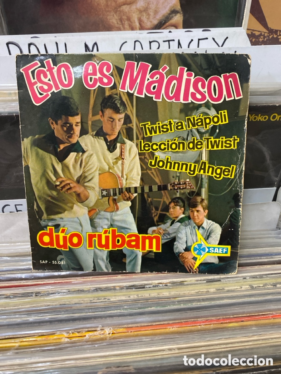 Discos de vinilo: D&uacute;o R&uacute;bam - Esto es M&aacute;dison +3 - Foto 1