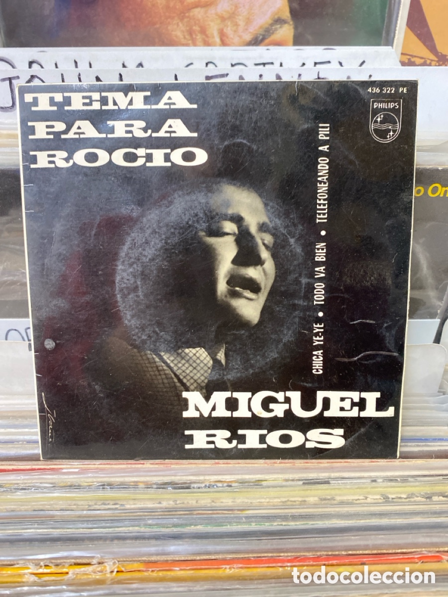 Discos de vinilo: Miguel Rios - Tema para Roc&iacute;o +3 - Foto 1