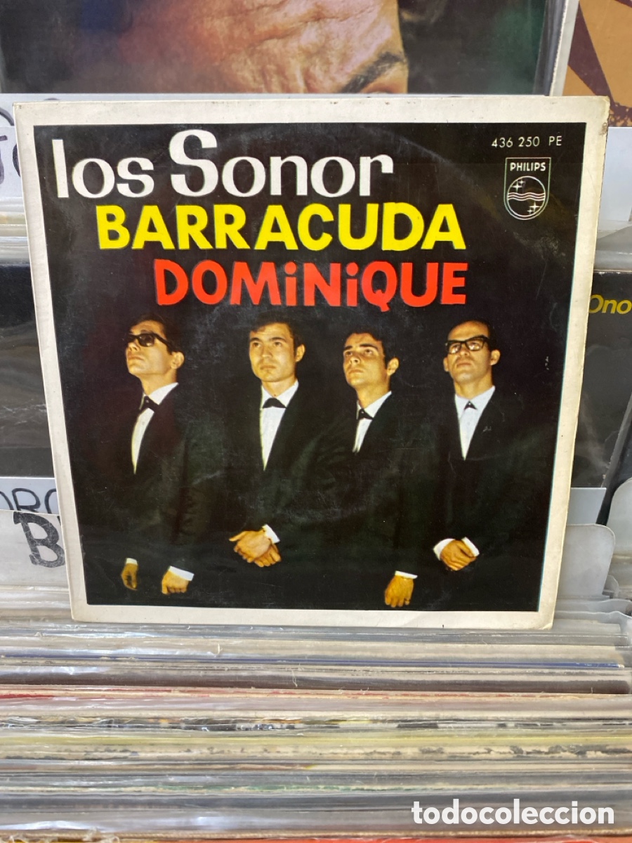 Discos de vinilo: Los Sonor - Barracuda Dominique - Foto 1