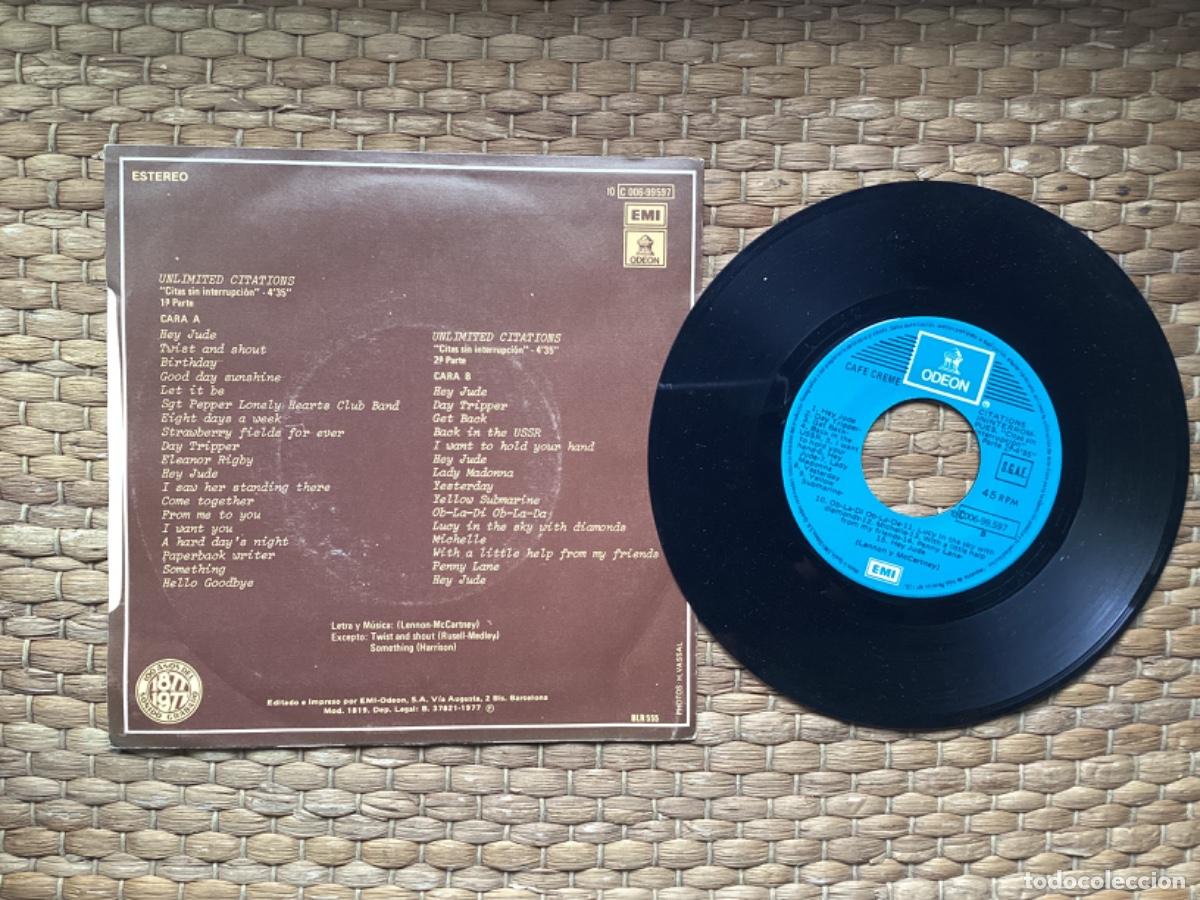 Discos de vinilo: S57 Single Caf&eacute; Creme - A&ntilde;o 1977 - Foto 2