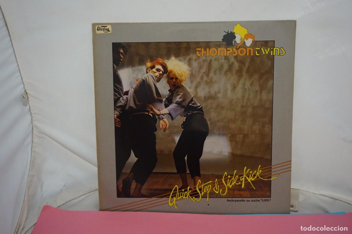 Discos de vinilo: LP - THOMSON TWINS - QUICK STEP & SIDE KICK / VINILO EN BUEN ESTADO - Foto 1