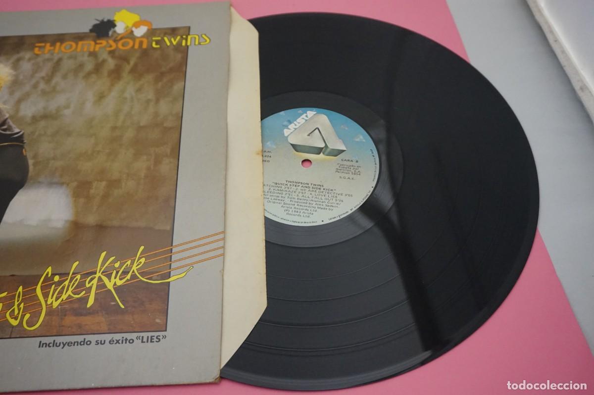 Discos de vinilo: LP - THOMSON TWINS - QUICK STEP & SIDE KICK / VINILO EN BUEN ESTADO - Foto 2