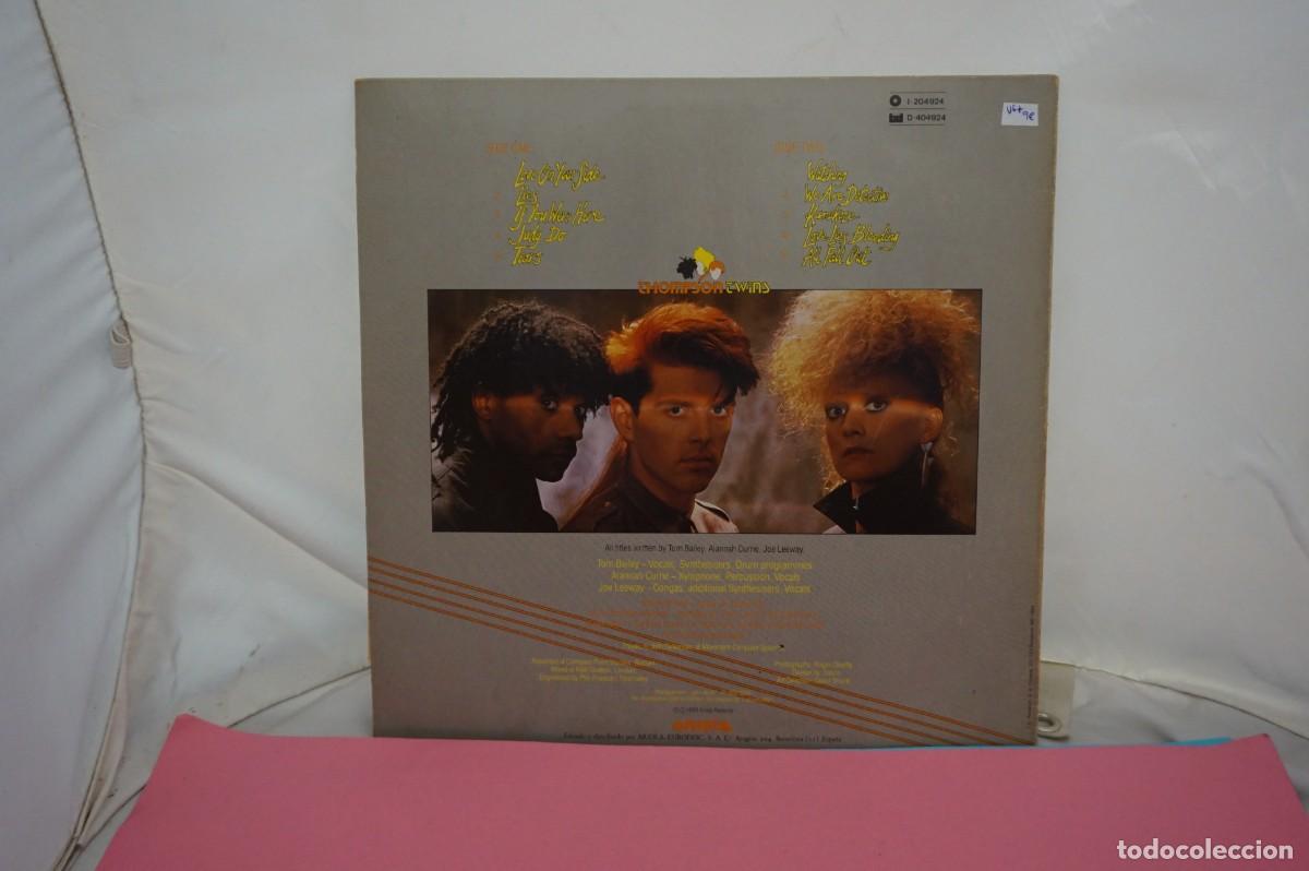 Discos de vinilo: LP - THOMSON TWINS - QUICK STEP & SIDE KICK / VINILO EN BUEN ESTADO - Foto 3