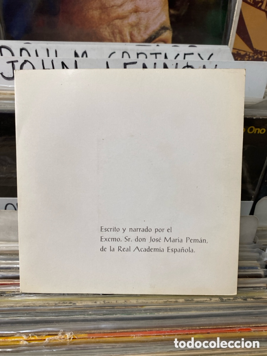 Discos de vinilo: Jos&eacute; Mar&iacute;a Pem&aacute;n - Cuentos - Foto 1