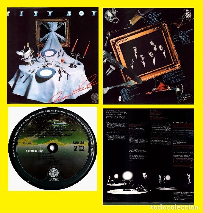 Discos de vinilo: City Boy - Dinner At the Ritz 1976, 1&ordm; LP, GREAT prog rock ORG EDT + INSERTO, TODO IMPECABLE