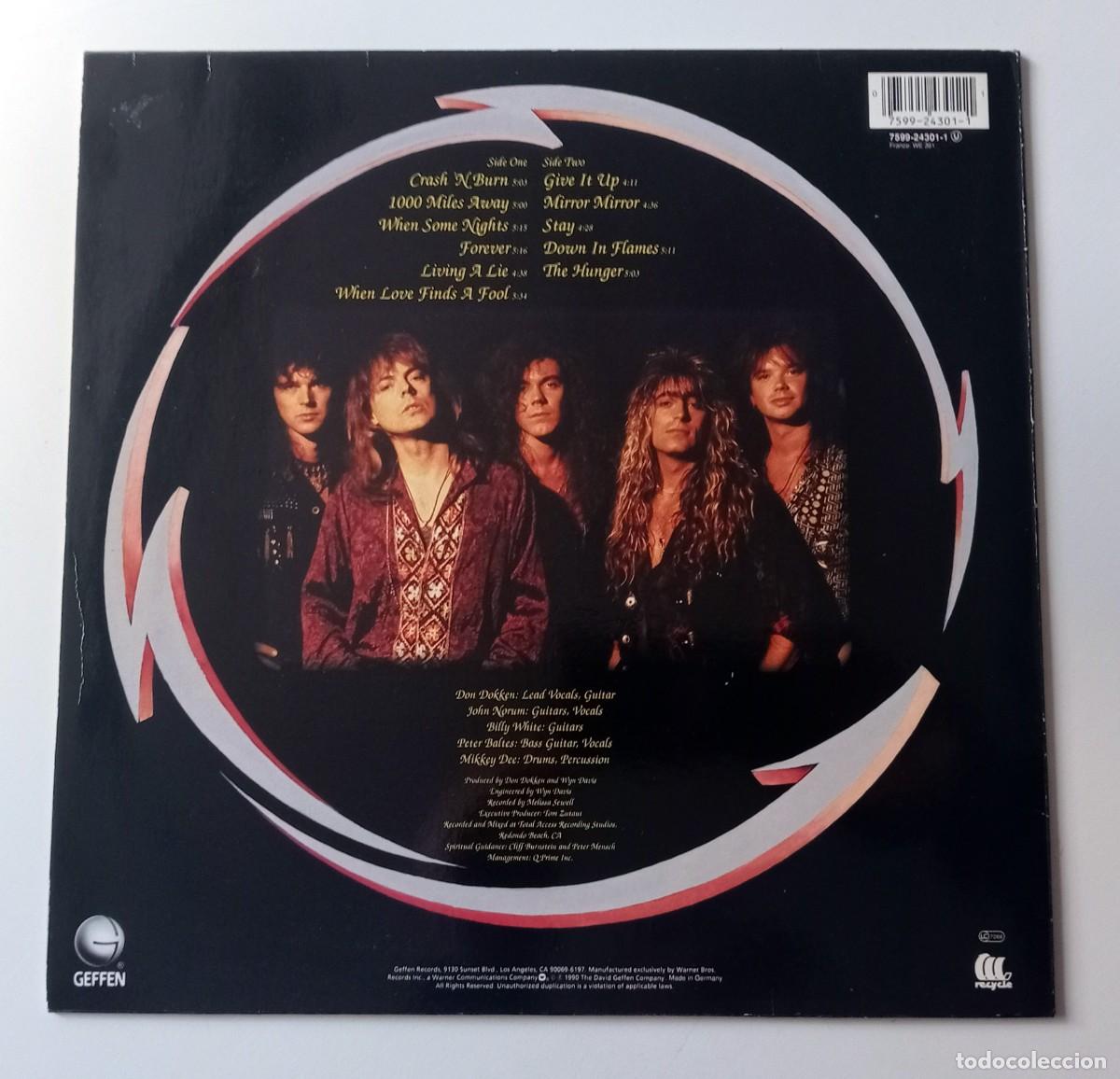 Discos de vinilo: LP DON DOKKEN - UP FROM THE ASHES - Foto 2