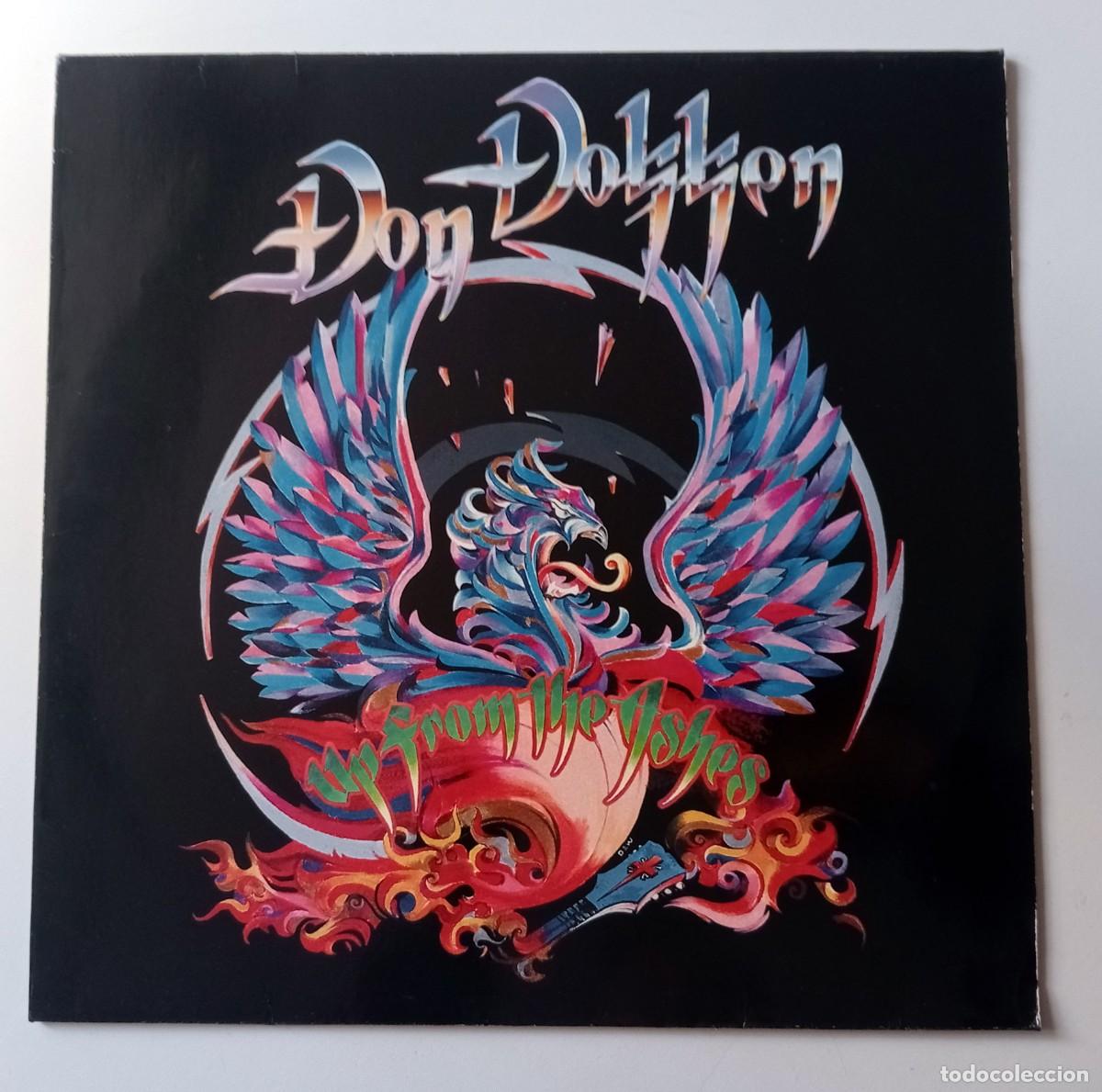 Discos de vinilo: LP DON DOKKEN - UP FROM THE ASHES - Foto 1