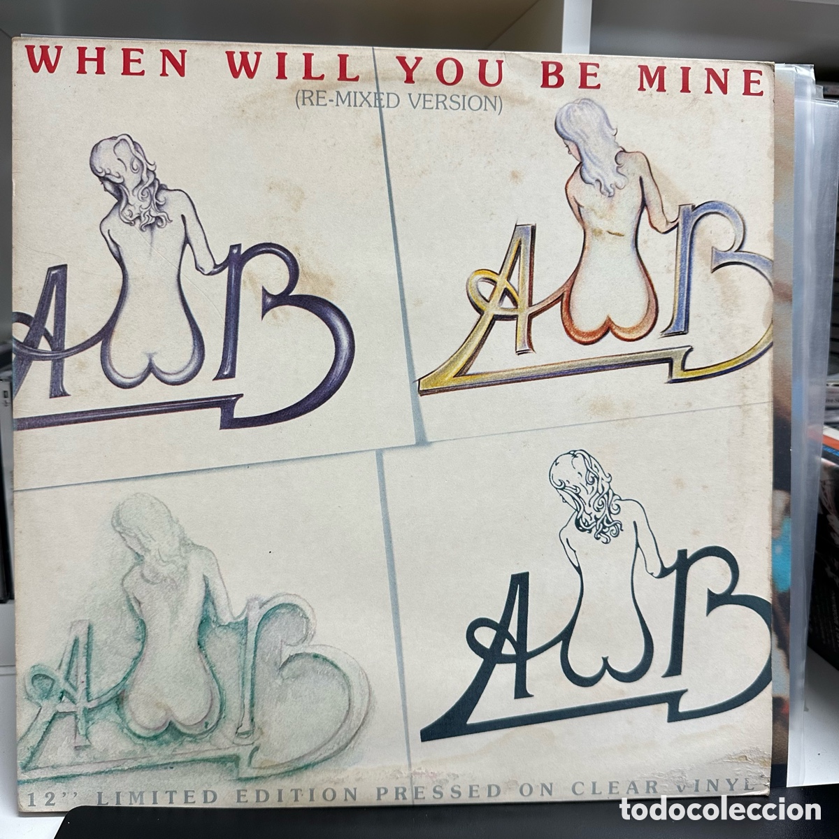 Discos de vinilo: Average White Band - When Will You Be Mine (Re-Mixed Version) (12&rdquo;) - Foto 1