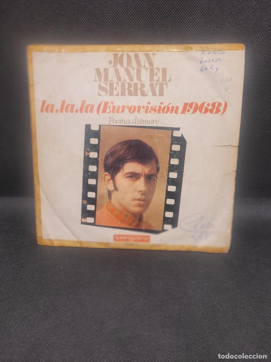 Discos de vinilo: SERRAT EN ITALIANO singles vinilo - Foto 2