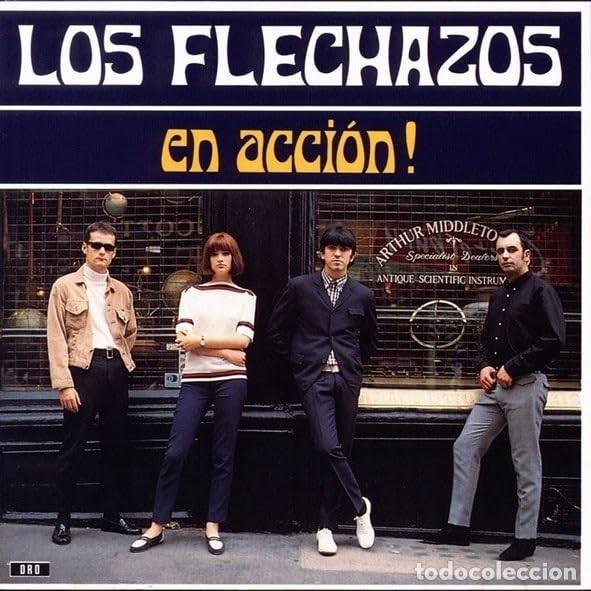 Discos de vinilo: LP LOS FLECHAZOS EN ACCION! VINILO MOD - Foto 1