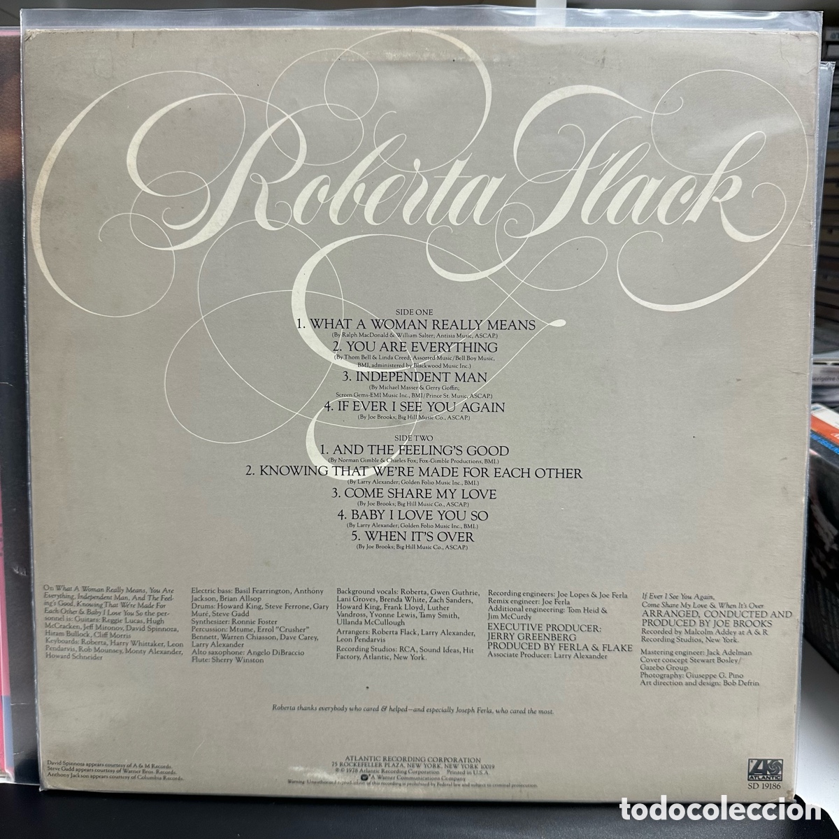 Discos de vinilo: Roberta Flack - Roberta Flack (LP, Album) - Foto 2