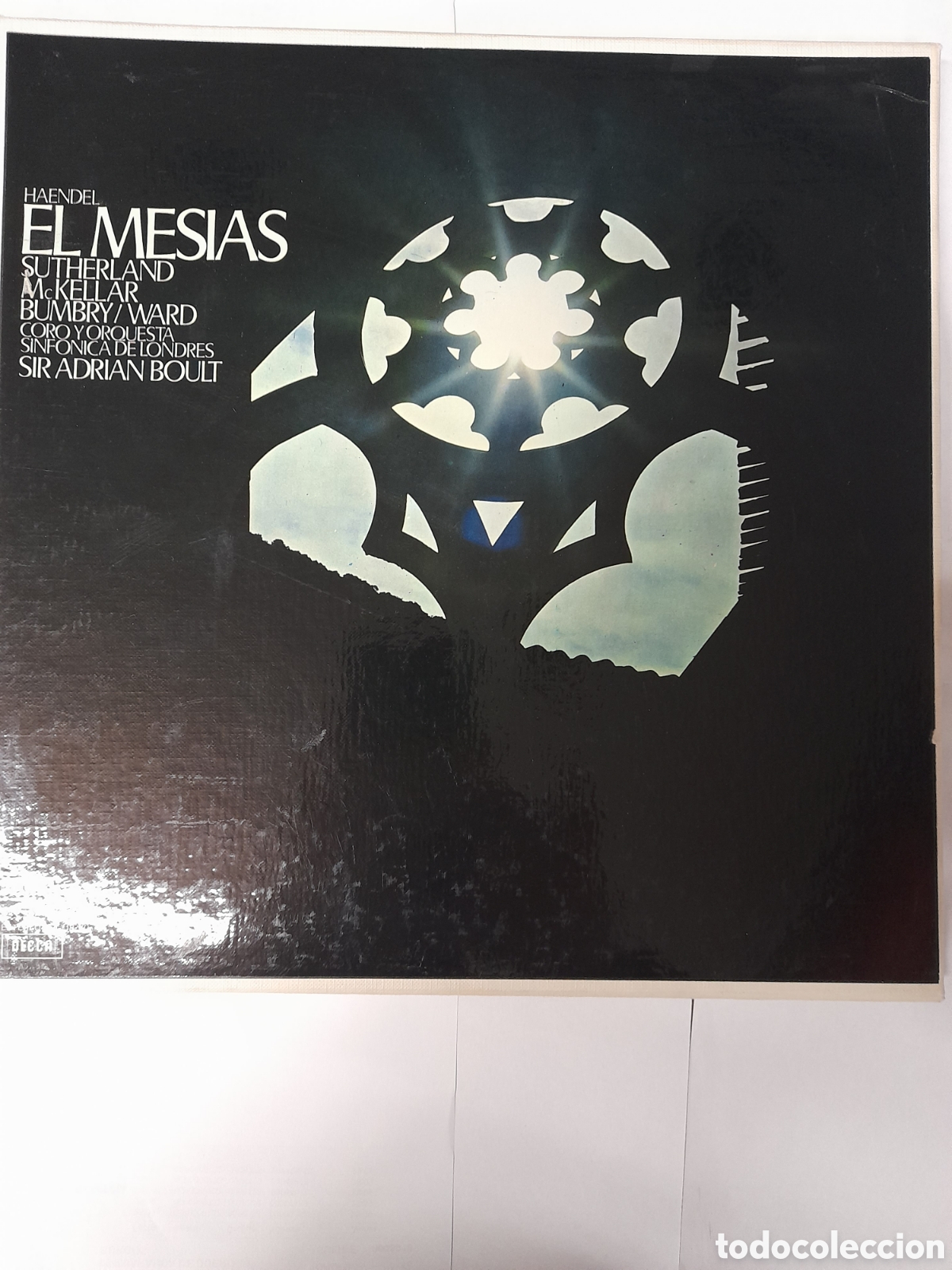 Discos de vinilo: EL MESIAS. HAENDEL. Sutherland McKELLAR BUMBRY / WARD. - Foto 1