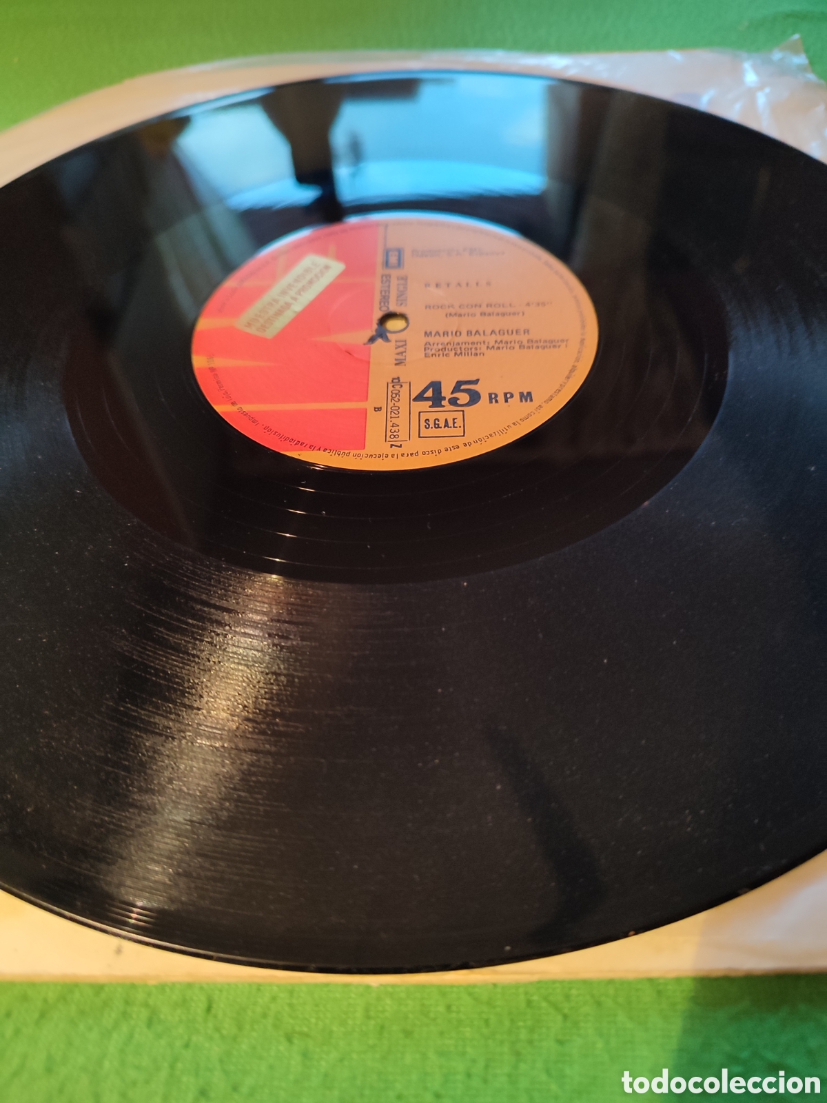 Discos de vinilo: Mario Balaguer - Retalls Maxi single - Foto 3