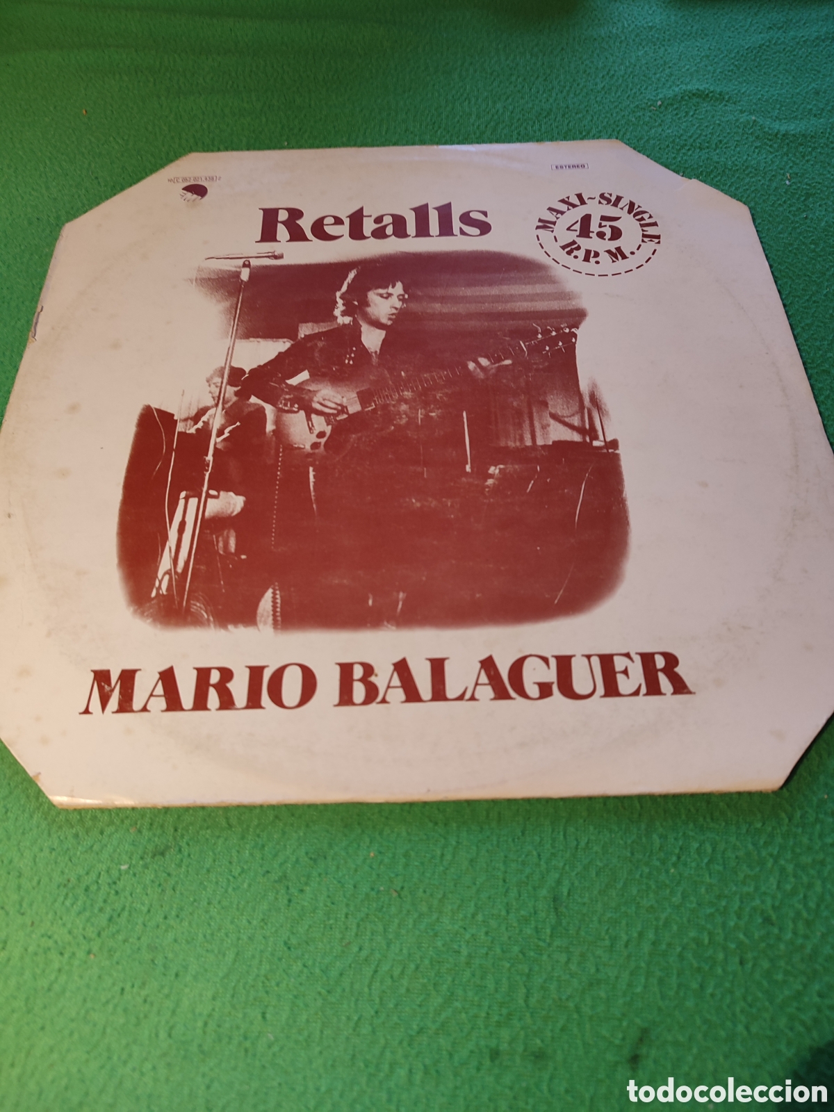 Discos de vinilo: Mario Balaguer - Retalls Maxi single - Foto 1