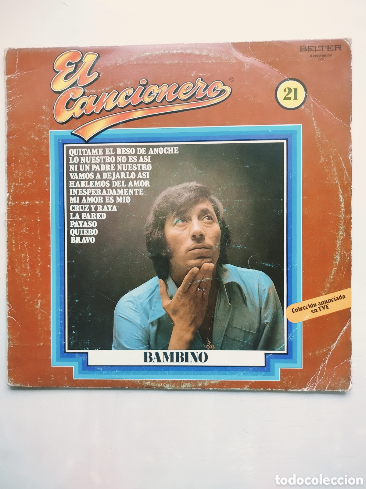 Discos de vinilo: LP Bambino El Cancionero - Foto 1