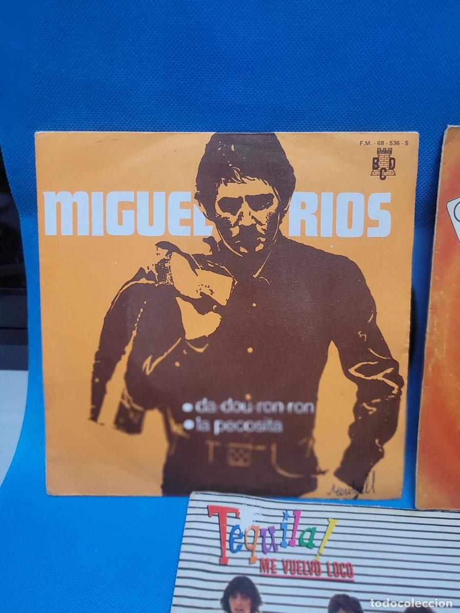Discos de vinilo: LOTE MiGUEL RIOS Y TEQUILA - Foto 2