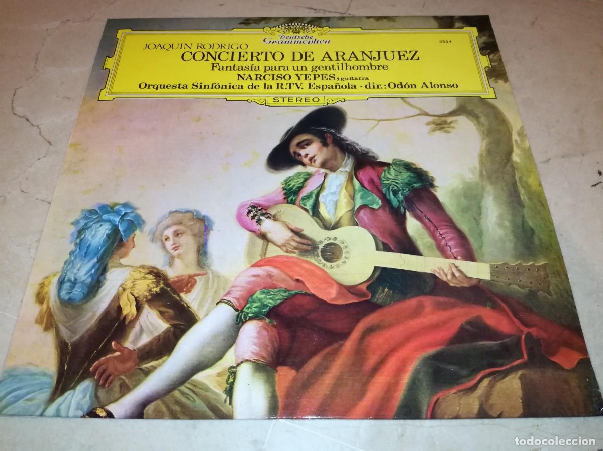 Vinyl-Schallplatten: JOAQUIN RODRIGO-CONCIERTO DE ARANJUEZ-ORIGINAL 1977