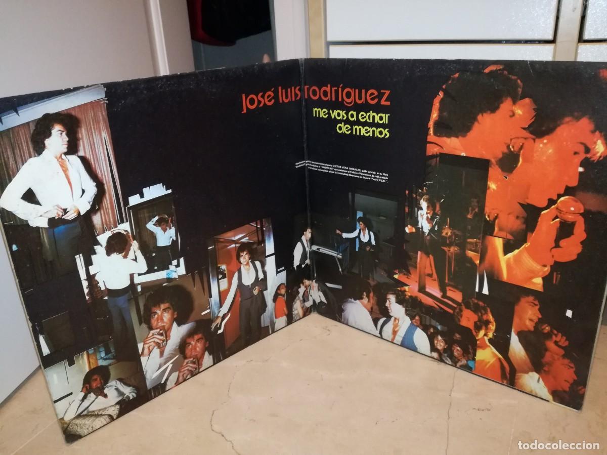 Discos de vinilo: JOSE LUIS RODRIGUEZ-ME VAS A ECHAR DE MENOS-GATEFOLD-ORIGINAL 1981 - Foto 3