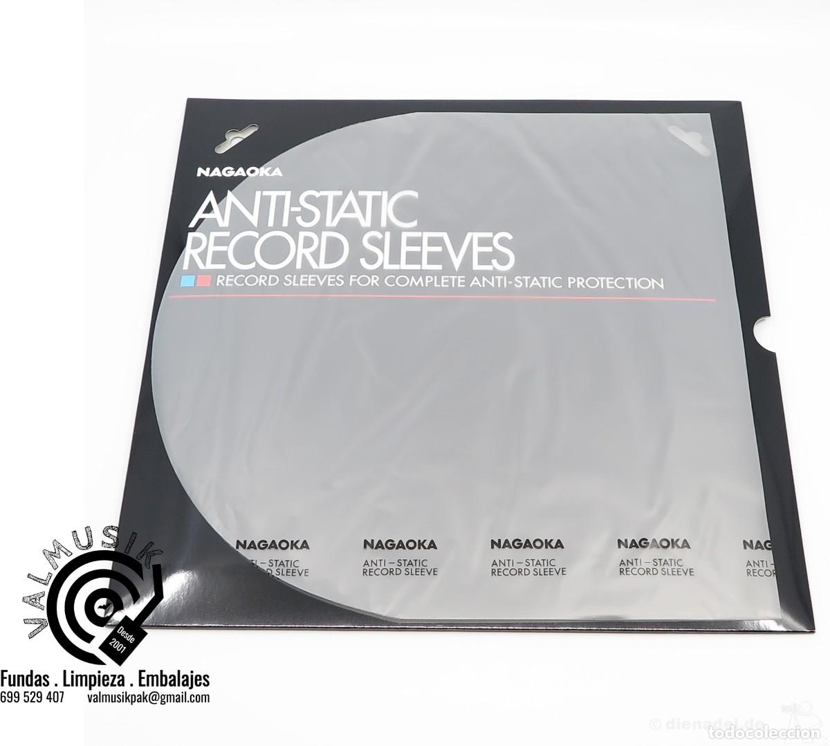 Discos de vinilo: 50 FUNDAS INTERIORES ANTIESTATICAS NAGAOKA PARA DISCOS DE VINILO LP