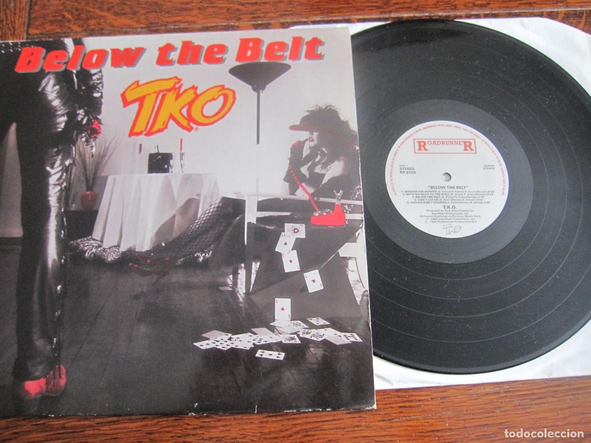 Discos de vinilo: TKO &rdquo;Below the Belt&rdquo; - Foto 1
