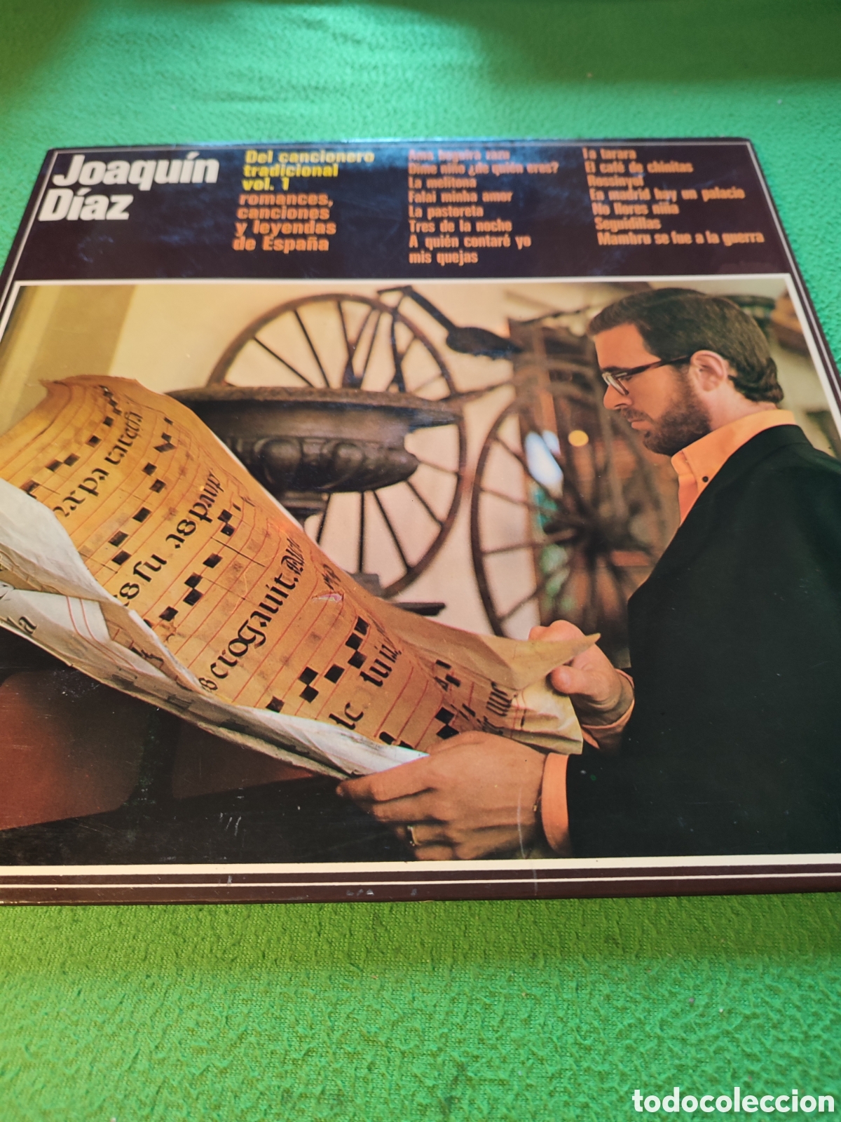Discos de vinilo: Joaqu&iacute;n D&iacute;az - Del cancionero tradicional vol 1 - Foto 1