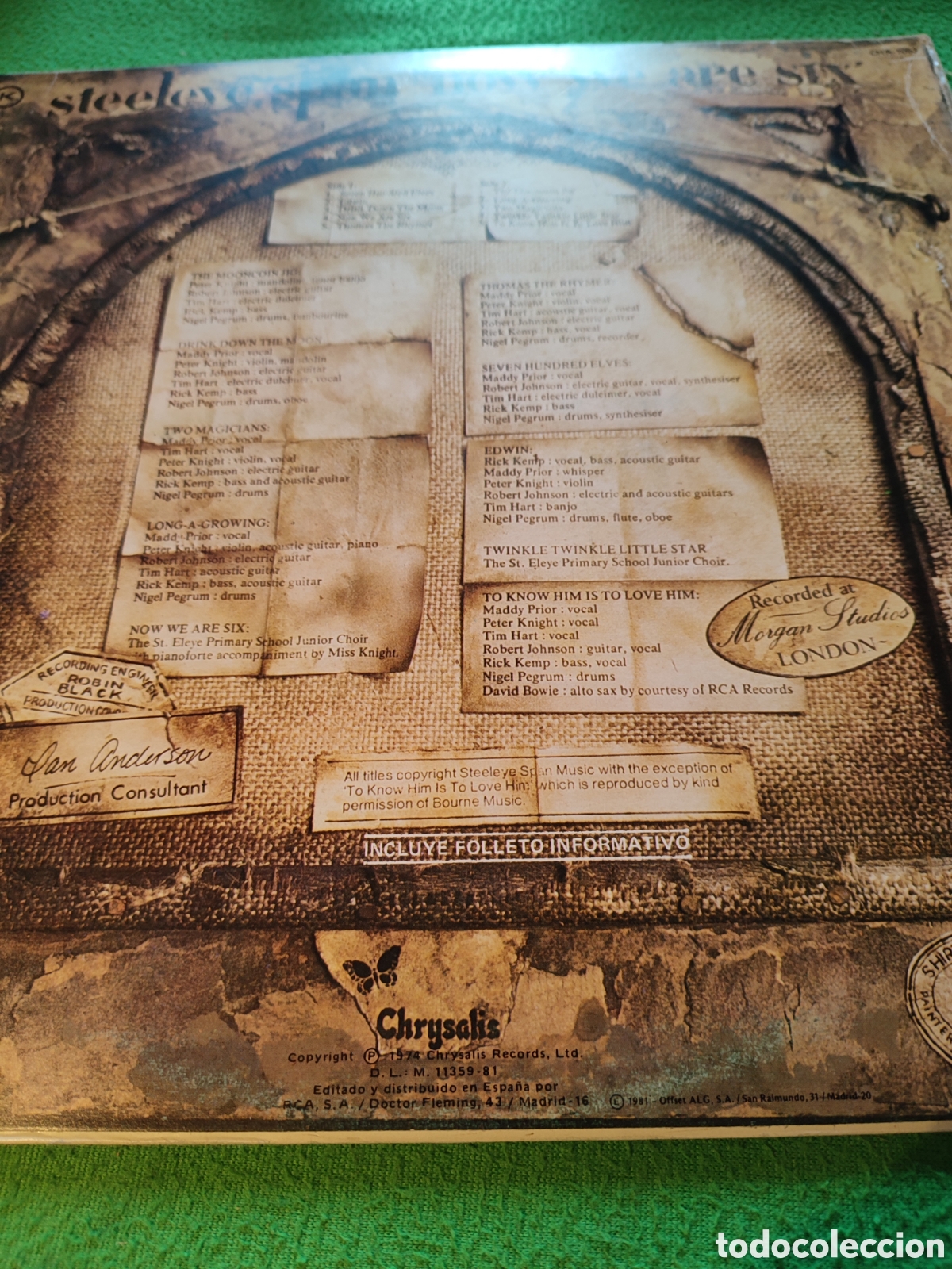 Discos de vinilo: Steeleye Span - Now we are six Vinilo Lp - Foto 4