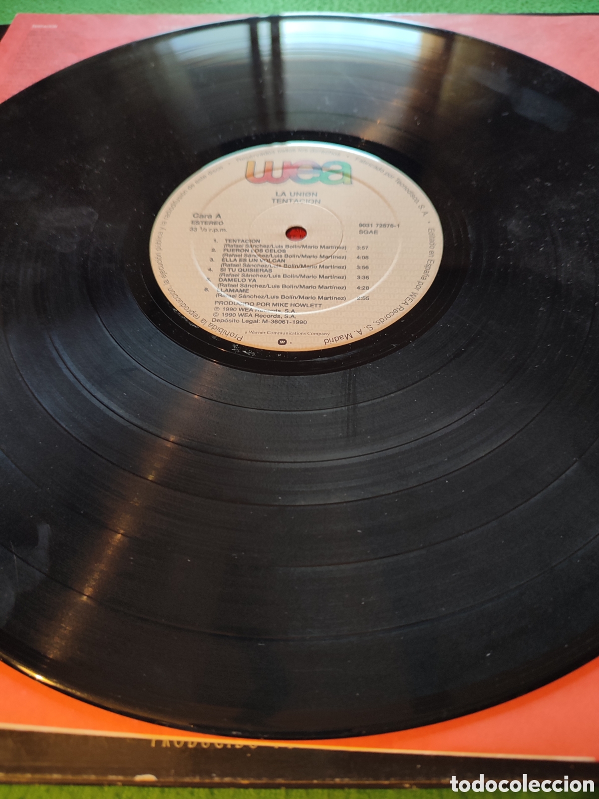 Discos de vinilo: La Uni&oacute;n - Tentaci&oacute;n Vinilo Lp - Foto 3
