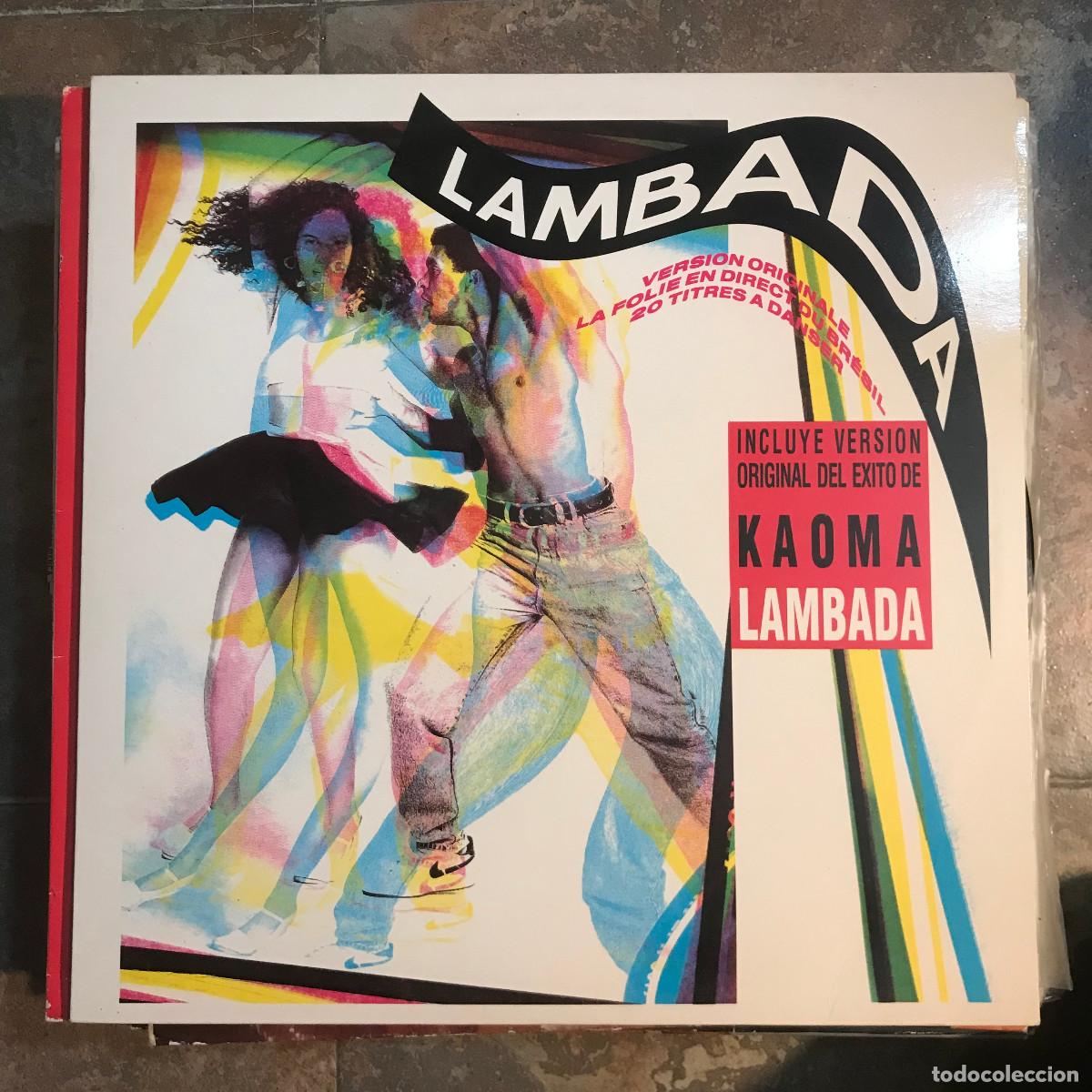 Discos de vinilo: VV.AA. - LAMBADA - LP DOBLE EPIC 1989 - Foto 1