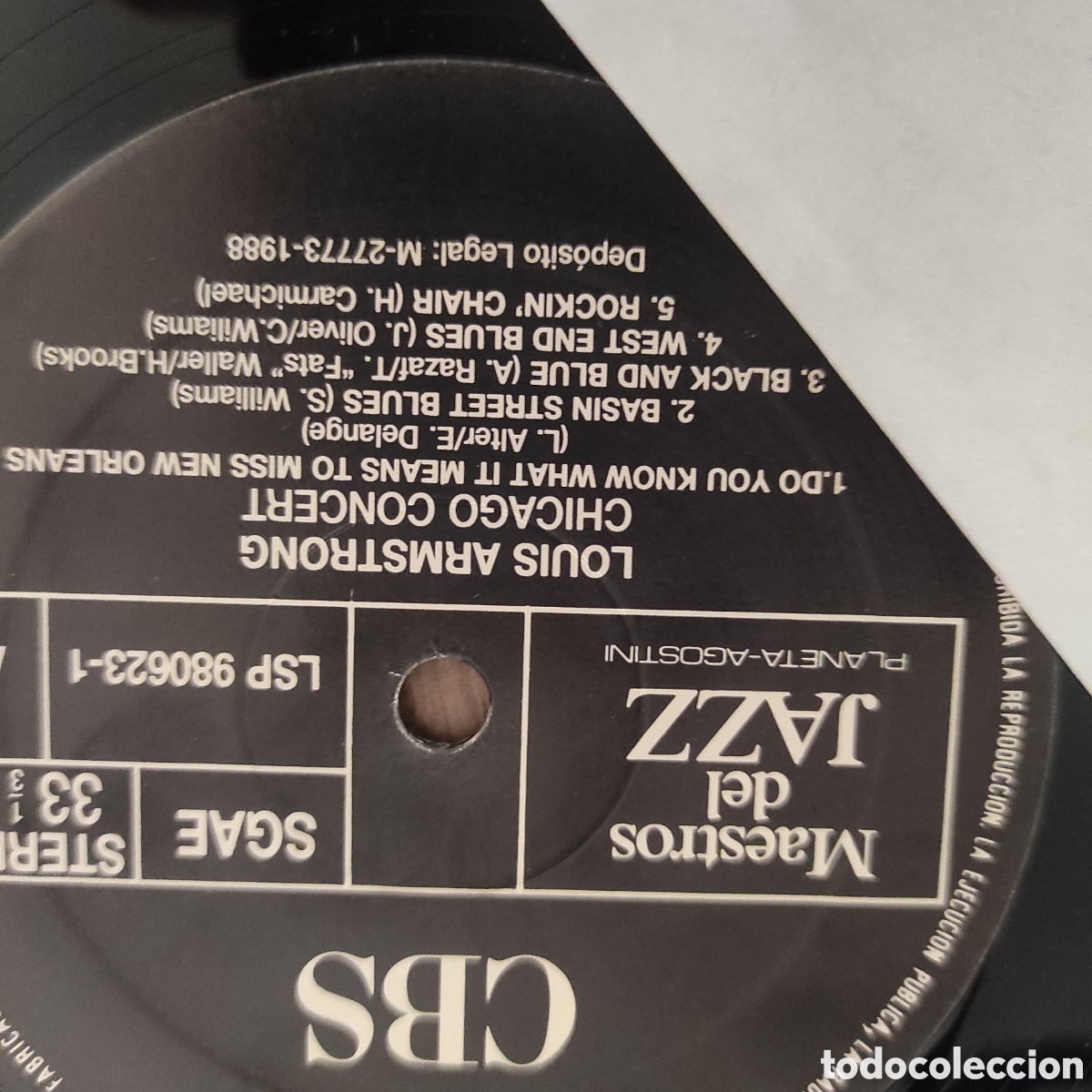 Discos de vinilo: Louis Armstrong - Chicago Concert - Foto 5