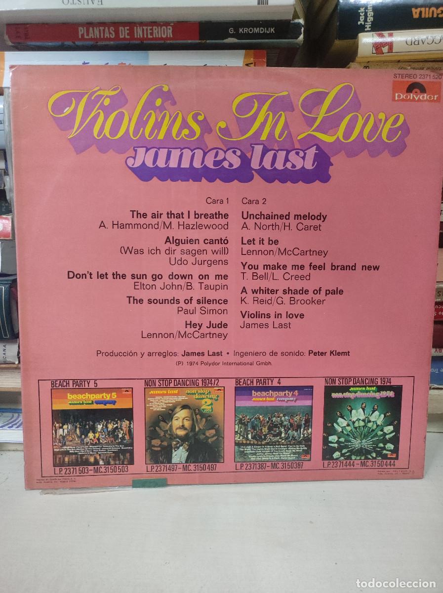 Discos de vinilo: James Last &ndash; Violins In Love - Foto 2