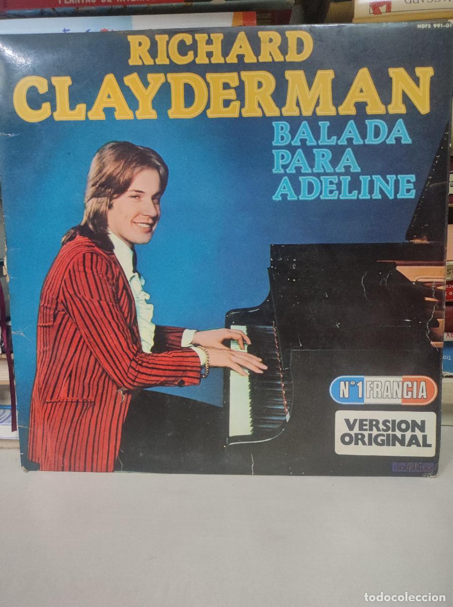 Discos de vinilo: Richard Clayderman &ndash; Balada Para Adeline - Foto 1