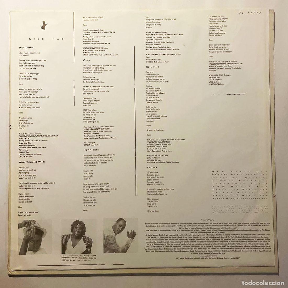 Discos de vinilo: IMAGINATION / CLOSER / LP RCA 1987 / ALEMANIA - Foto 4