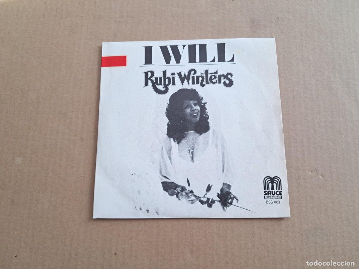 Discos de vinilo: RUBI WINTERS - I WILL SINGLE 1978 EDICION ESPA&Ntilde;OLA - Foto 1