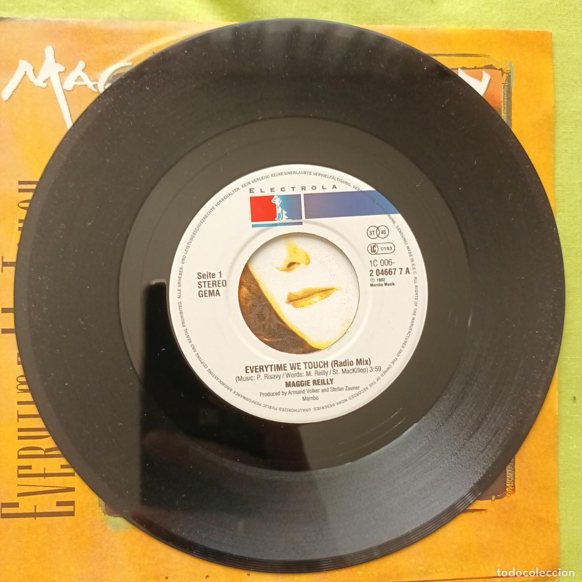 Discos de vinilo: SINGLE DE MAGGIE REILLY TITULADO &rdquo;EVERYTIME WE TOUCH&rdquo; - Foto 3