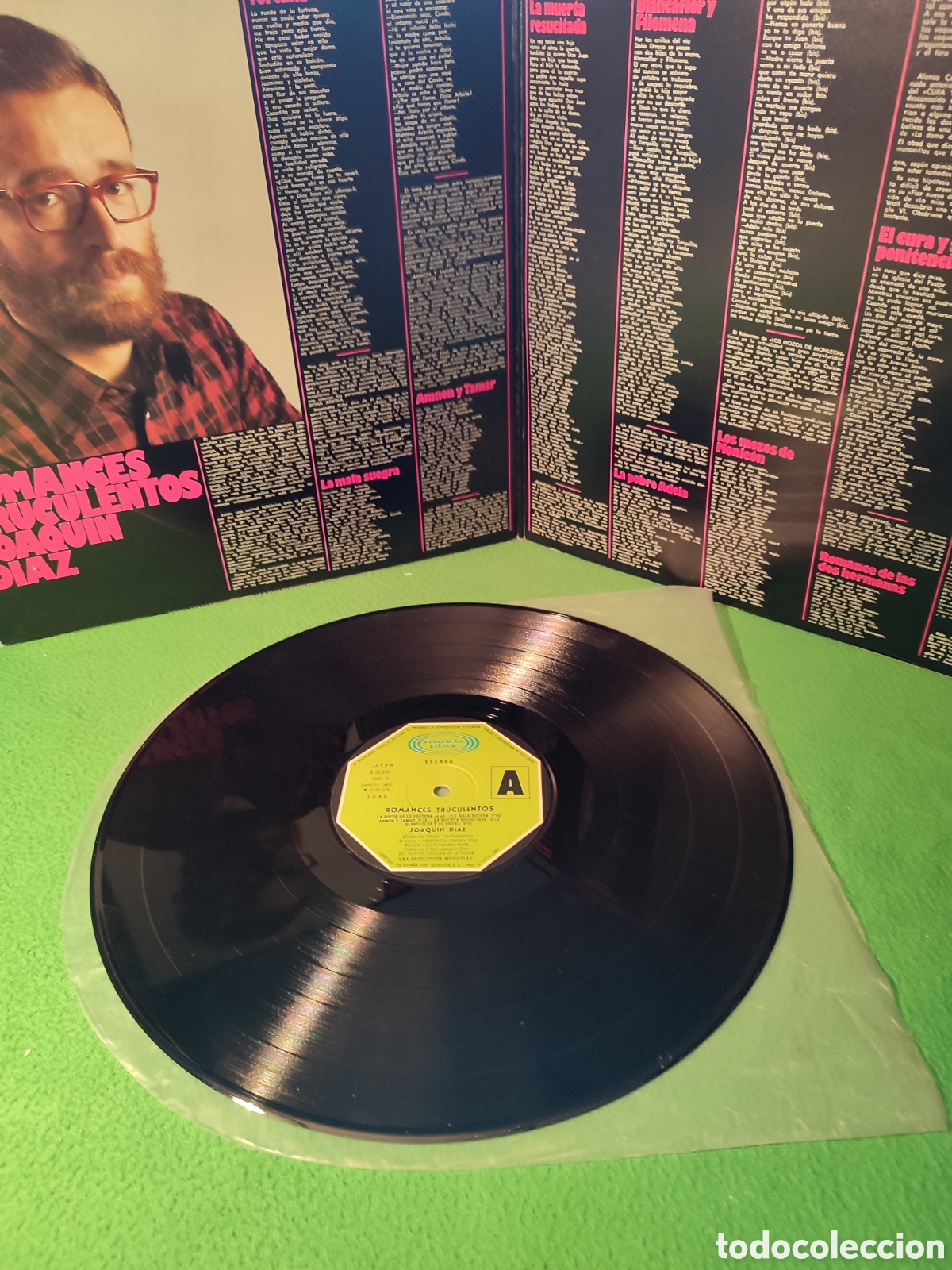 Discos de vinilo: Joaqu&iacute;n D&iacute;az - Romances truculentos Lp - Foto 2