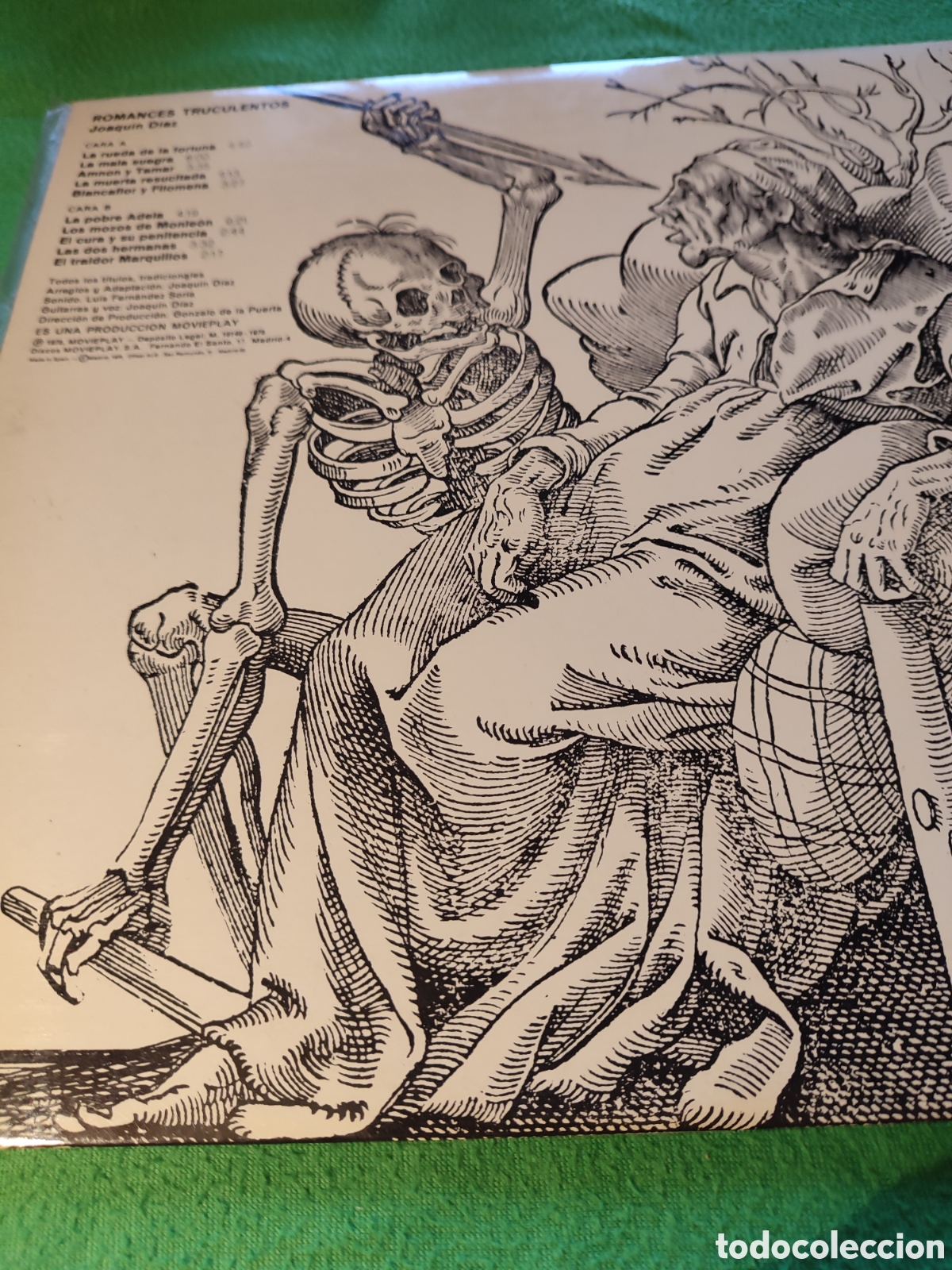 Discos de vinilo: Joaqu&iacute;n D&iacute;az - Romances truculentos Lp - Foto 3