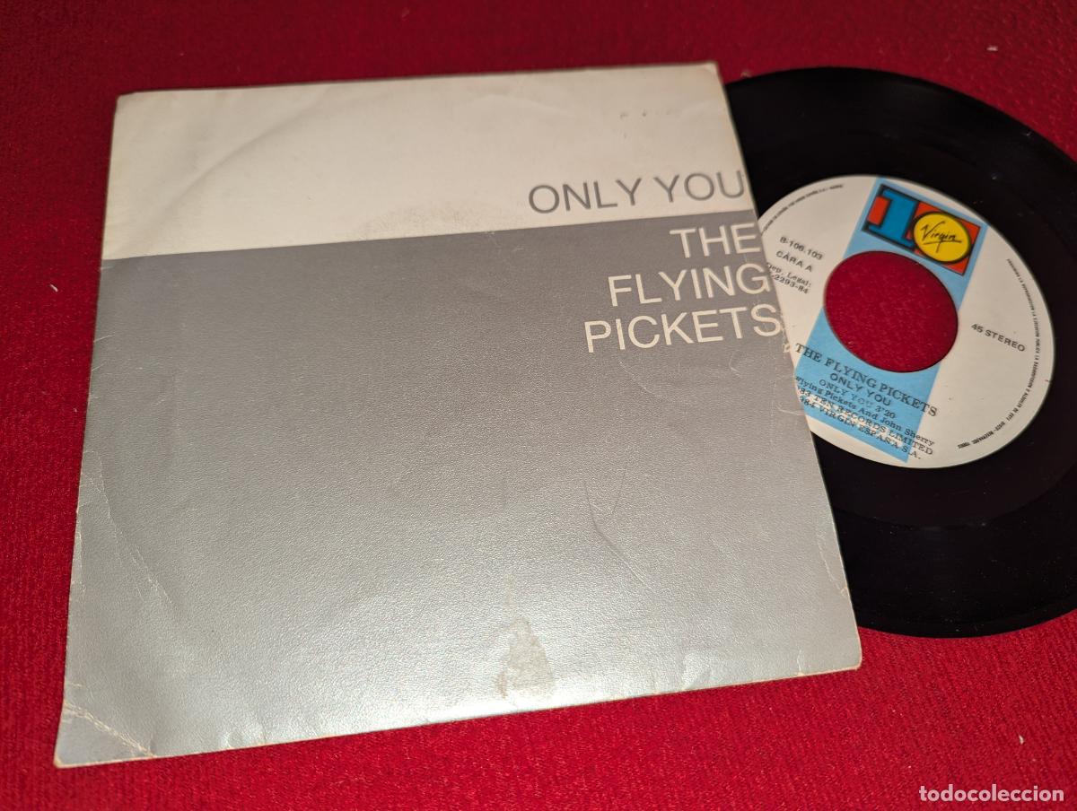 Vinyl-Schallplatten: THE FLYING PICKETS Only you/Disco down 7'' SINGLE 1984 Virgin ESPA&Ntilde;A SPAIN