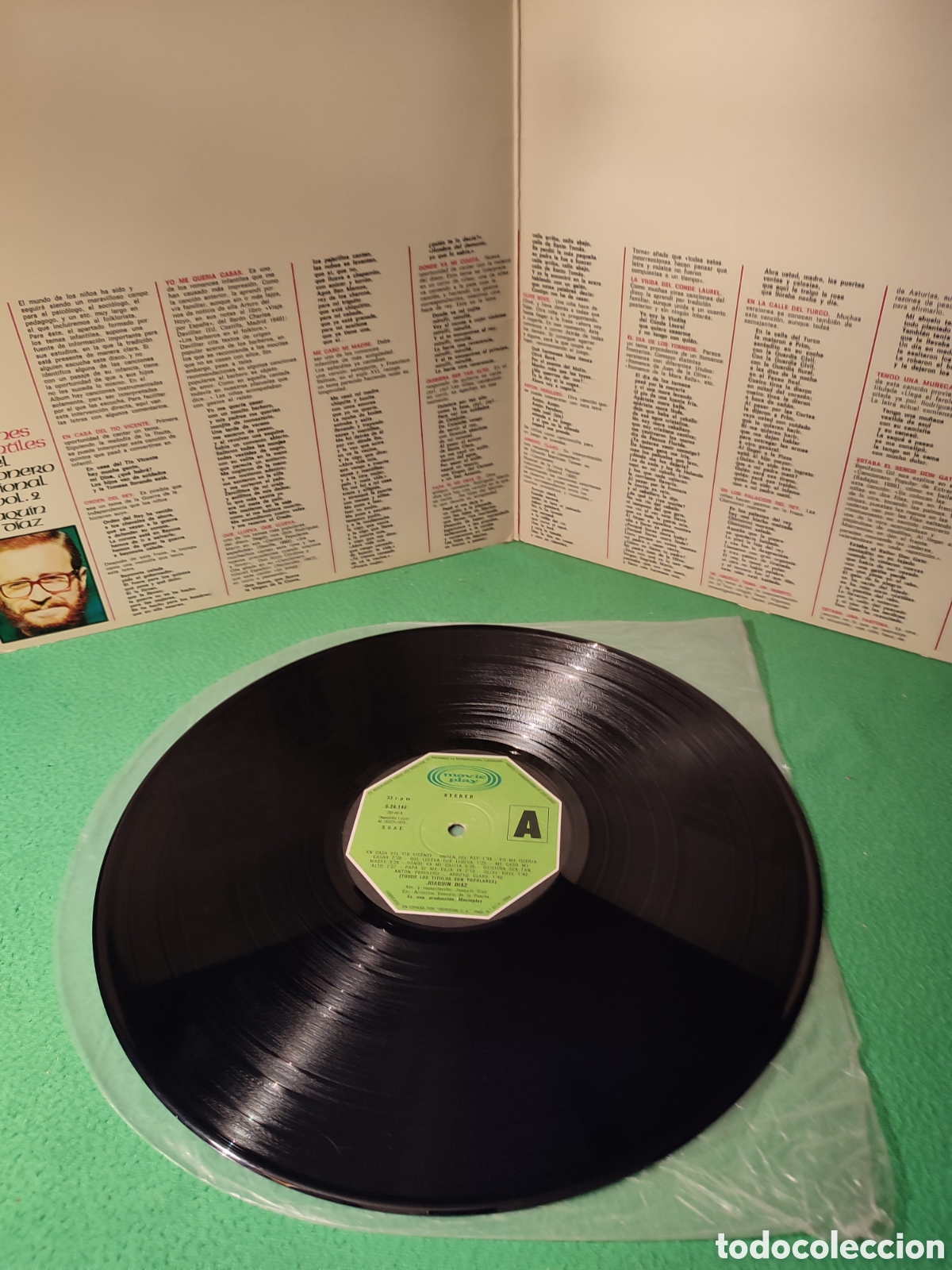 Discos de vinilo: Joaqu&iacute;n D&iacute;az - Canciones infantiles tradicionales - Foto 2