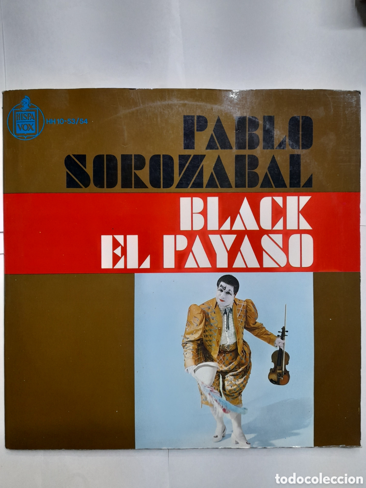Discos de vinilo: BLACK EL PAYASO. PABLO SOROZABAL - Foto 1