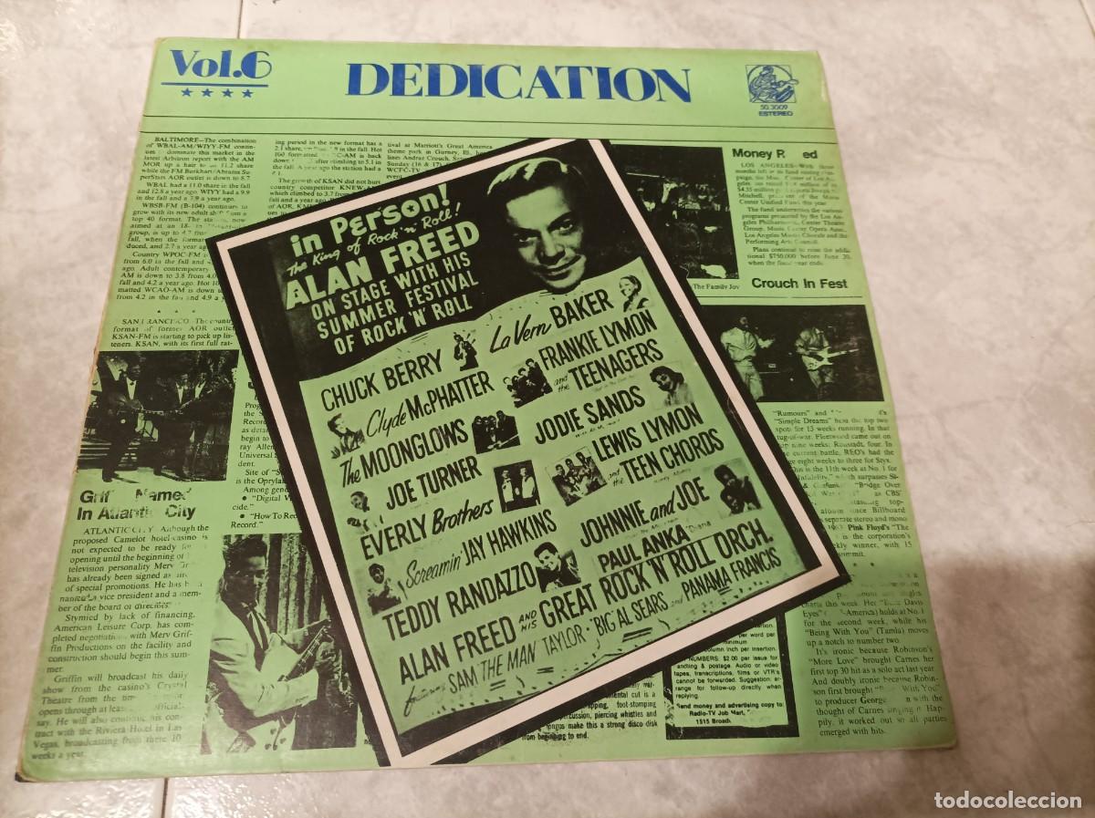 Discos de vinilo: Dedicacion lp rock and roll vol 6 - Foto 1