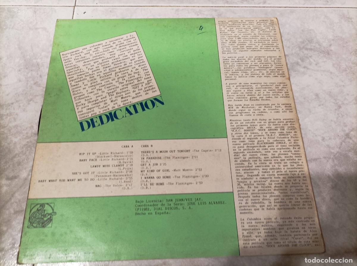 Discos de vinilo: Dedicacion lp rock and roll vol 6 - Foto 2