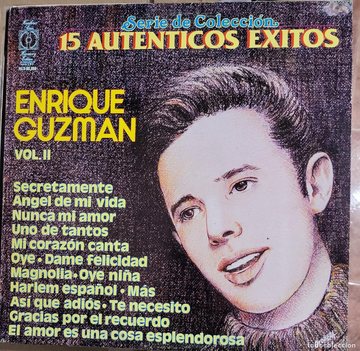 Discos de vinil: Enrique Guzman Vol.II Lp sello Harmony editado en Mexico a&ntilde;o 1984...