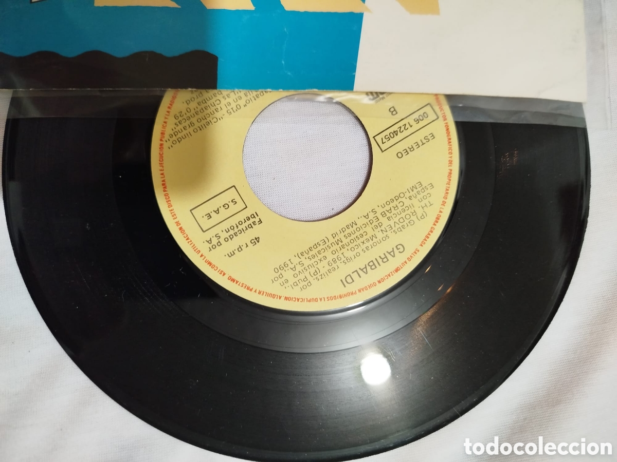 Vinyl-Schallplatten: Garibaldi(47) vinilo single