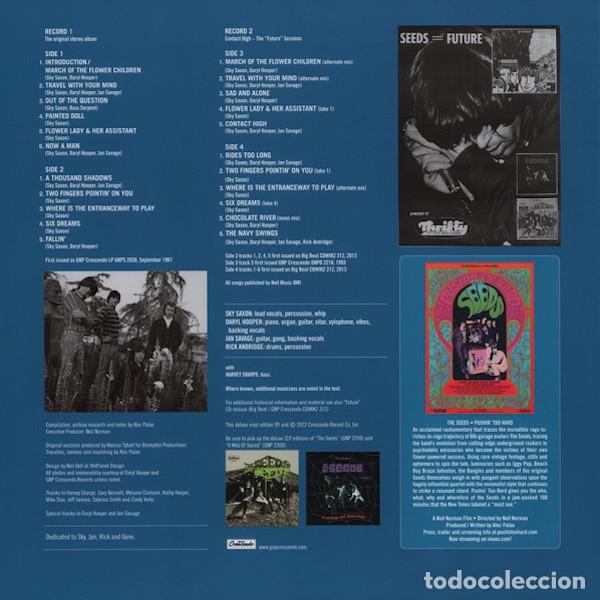 Discos de vinilo: THE SEEDS Future (2xLP) - Foto 2
