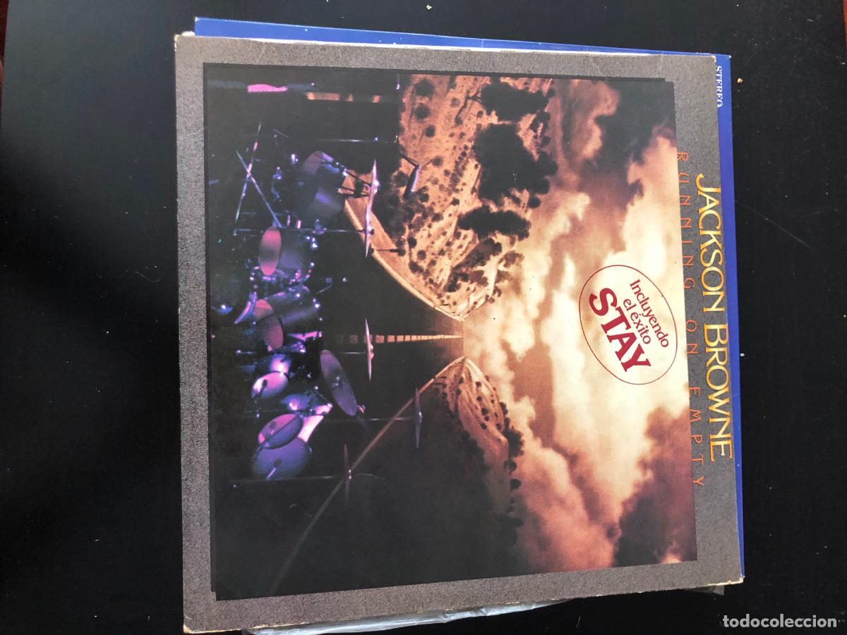 Discos de vinilo: Jackson Browne Running on empty 1978 lp Asylum Spain - Foto 1
