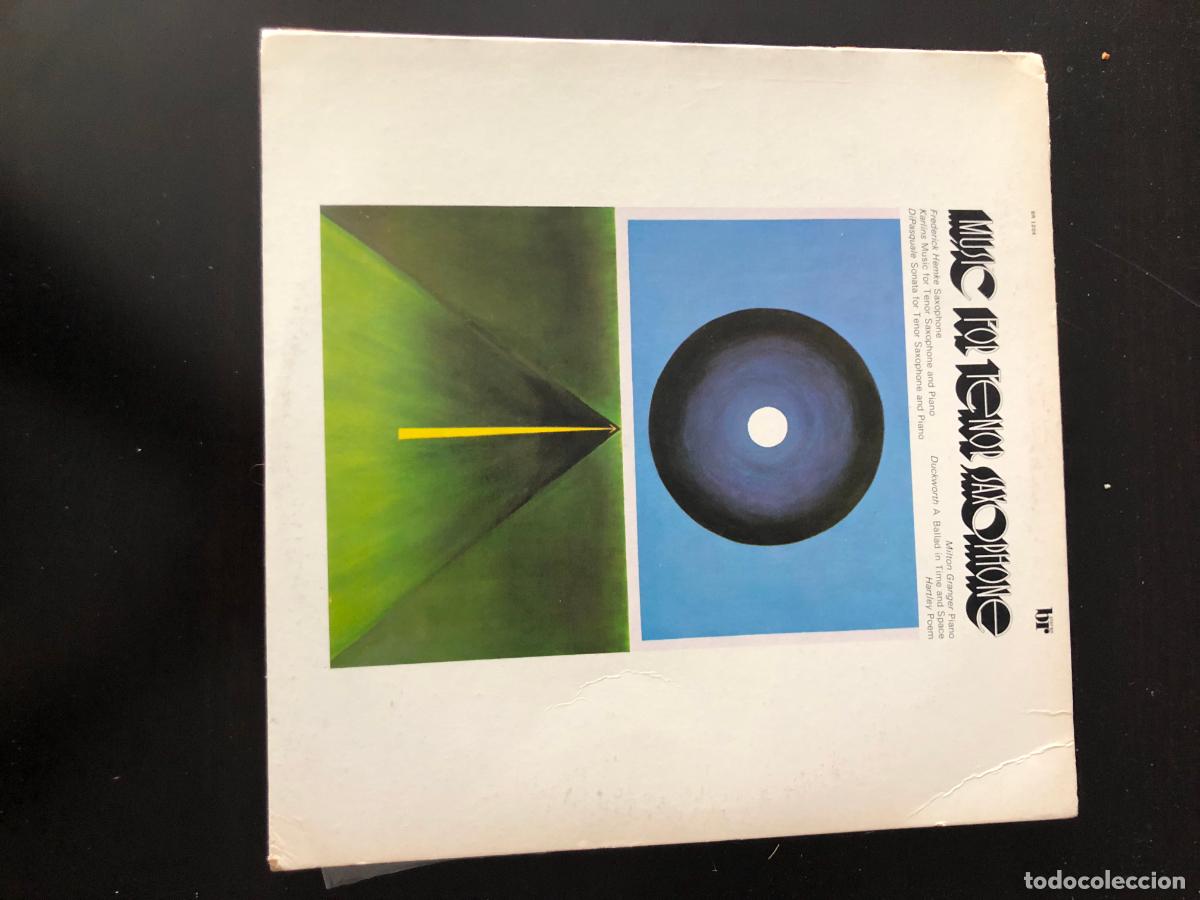 Vinyl-Schallplatten: Music for tenor saxophone 1971 lp Brewster records US