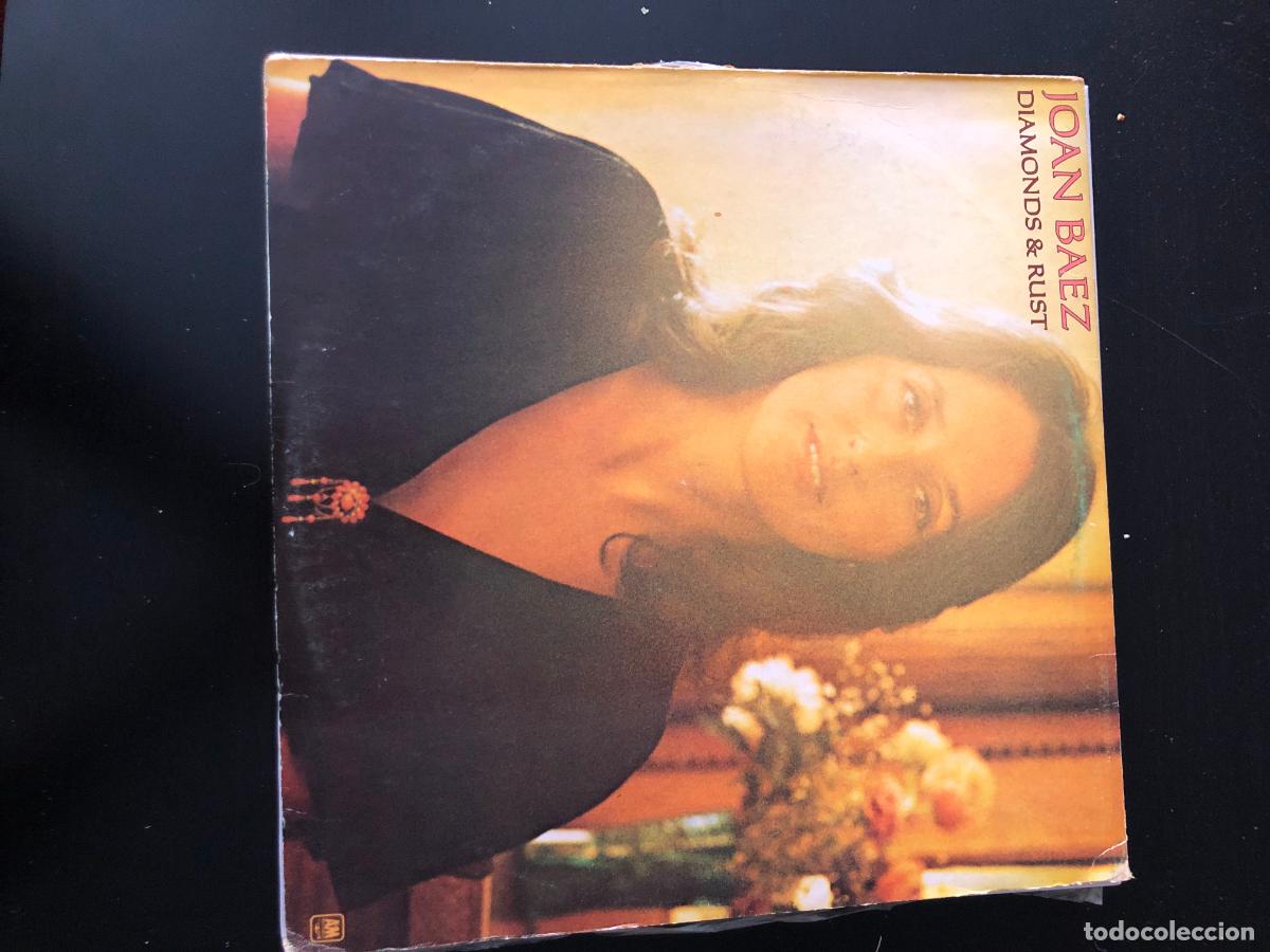 Discos de vinilo: Joan Baez Diamonds & rust 1977 lp A&M Spain - Foto 1