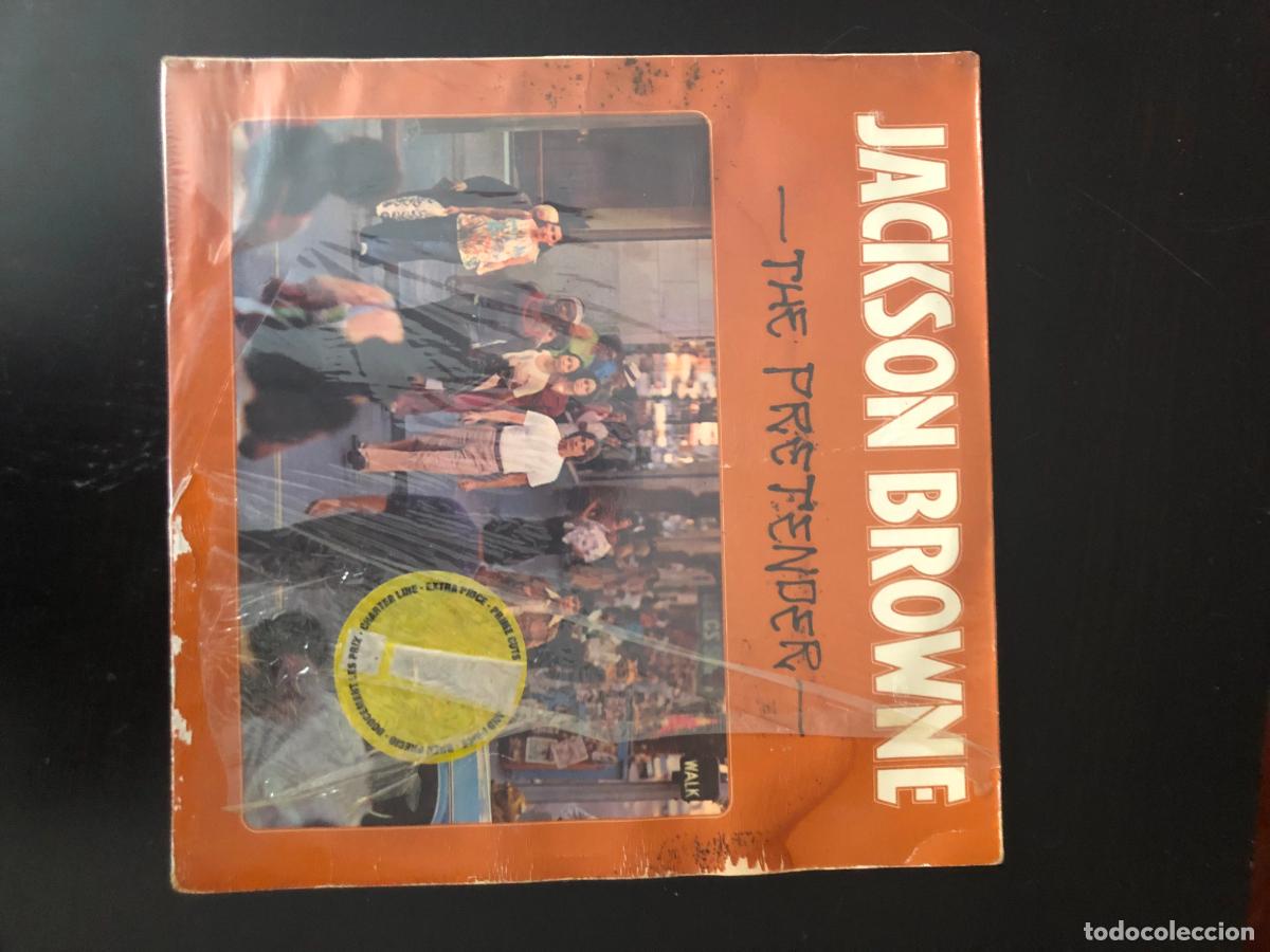 Discos de vinilo: Jackson Browne The pretender 1985 lp Asylum Spain - Foto 1